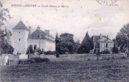 71 - Saone Et Loire - BRESSE Sur GROSNE - Curtil Damas Et Mairie - Other & Unclassified