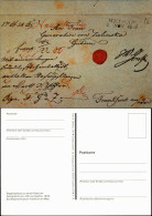 Begleitadresse Zu Einem Paket Mit Autogramm Von J.W. Von Goethe, 1829 2004 - Non Classés