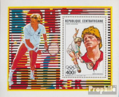 Zentralafrikanische Republik Block434A (kompl.Ausg.) Postfrisch 1988 Boris Becker - Nuovi