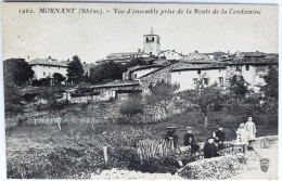 CPA Carte Postale / 69 Rhône, Mornant / S. Farges, édit. - 1960 / Vue D'ensemble Prise De La Route De La Condamine. - Other & Unclassified