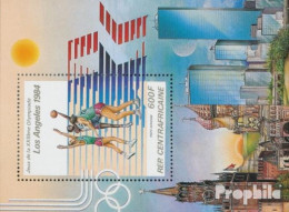 Zentralafrikanische Republik Block192A (kompl.Ausg.) Postfrisch 1982 Olympia - Unused Stamps