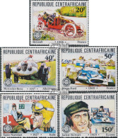 Zentralafrikanische Republik 776-780 (kompl.Ausg.) Postfrisch 1981 Großer Preis Von Frankreich - Nuovi