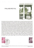 2049 Document Officiel De La Poste  Palais Royal Paris Desmoulin Haranguant La Foule - Documents De La Poste