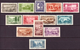 Gran Libano 1925 Y.T.50/62 */MH VF/F - Unused Stamps