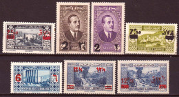 Gran Libano 1938 Y.T.157/63**/*/MNH/MH VF/F - Unused Stamps