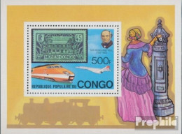 Kongo (Brazzaville) Block19 (kompl.Ausg.) Postfrisch 1979 Rowland Hill - Ungebraucht