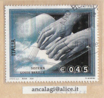 USATI ITALIA 2004 - Ref.0948 "SISTEMA DI LETTURA LOUIS BRAILLE" 1 Val. - - 2001-10: Oblitérés