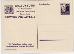 DDR Privatganzsache: PP1 B2 007a, Ungebraucht - Sonstige & Ohne Zuordnung