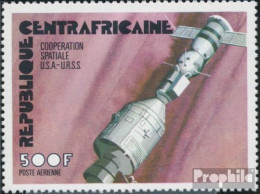 Zentralafrikanische Republik 406 (kompl.Ausg.) Postfrisch 1976 Raumfahrtunternehmen Apollo Sojus - Repubblica Centroafricana