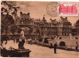 Carte Maxi  1949 : Jardin Et Palais Du Luxembourg - 1940-1949