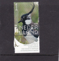 Netherlands Pays Bas 2020 Kievit Lapwing MNH** - Neufs