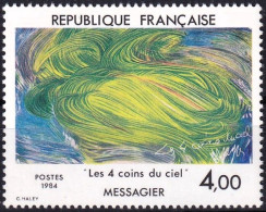 T.-P. Gommé Dentelé Neuf** - Série Artistique MESSAGIER LES 4 COINS DU CIEL - N° 2300 (Yvert Et Tellier) - France 1984 - Unused Stamps