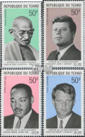 Tschad 235-238 (kompl.Ausg.) Postfrisch 1969 Attentatsopfer - Tchad (1960-...)