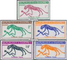 Dahomey P32-P36 (kompl.Ausg.) Postfrisch 1963 Portomarken - Bénin – Dahomey (1960-...)