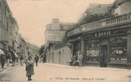 TULLE Rue Nationale Dépôt De La Dépêche Horlogerie Bijouterie R. BORIE - Tulle