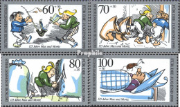 Berlin (West) 868-871 (kompl.Ausg.) Ersttagsblatt 1990 Jugend: Max-Moritz - 1st Day – FDC (sheets)