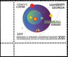 GEORGIA 2021-04 Festival Of Science And Innovation. CORNER, MNH - Andere & Zonder Classificatie