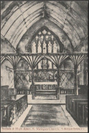 Screen & High Altar, St Mawgan Church, Cornwall, C.1905-10 - St Mawgan Series Postcard - Altri & Non Classificati