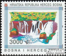 Bosnien - Kroat. Post Mostar 9 (kompl.Ausg.) Postfrisch 1993 Naturdenkmäler - Bosnien-Herzegowina