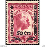 ES762SACF-L4216PC-TESPAEREP.ANIVERSARIO.JURA CONSTITUCION POR ALFONSO Xlll. 1927 (Ed 762**) SIN Charnela MAGNIFICO - Autres & Non Classés