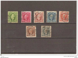 SUEDE 1891 Yvert  41, 43-48 Oblitéré, Used Cote : 2.75 Euros - Used Stamps
