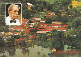 Gabon--LAMBARENE--Vue Aérienne De L'hôpital SCHWEITZER Avec Son Débarcadère Sur L'Ogooué - Gabun