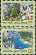 Makedonien 755-756 (kompl.Ausg.) Postfrisch 2016 Umweltbewusst Leben - Macedonië