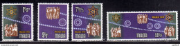 MALTA 1978 CHRISTMAS NATALE NOEL WEIHNACHTEN NAVIDAD NATAL COMPLETE SET SERIE COMPLETA MNH - Malte