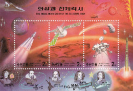 Noord Korea 1999, Postfris MNH, Mars And Space Exploration. - Corea Del Nord