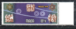 MALTA 1978 CHRISTMAS NATALE NOEL WEIHNACHTEN NAVIDAD NATAL COMPLETE SET SERIE COMPLETA 11 + 3c MNH - Malte