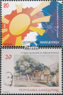 Makedonien 602,603 (kompl.Ausg.) Postfrisch 2011 Unabhängigkeit, Belogaski - Macedonië