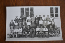 F2002 Photo Romania Group Of Students School Boys 1938 Scoala Elevi - Photographie