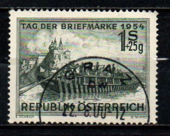 AUSTRIA - 1954 - GIORNATA DEL FRANCOBOLLO - USATO - Used Stamps