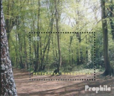 Makedonien Block23 (kompl.Ausg.) Postfrisch 2011 Europa - Der Wald - Macedonië