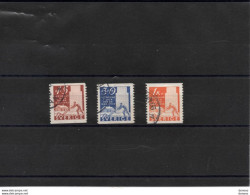 SUEDE 1948 Pionniers Suédois Aux USA Yvert 341-343 Oblitéré - Used Stamps