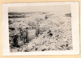 Photo Tranchée Abri Bombardé - Somme Guerre 14-18 WW1 - War, Military