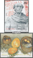 Makedonien 573,574 (kompl.Ausg.) Postfrisch 2010 Marin Barleti, Weihnachten - Macedonie