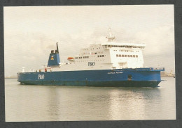 Ro-ro Cargo Ship M/S EUROPEAN PATHWAY - P & 0 Shipping Company - - Commerce