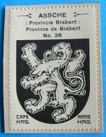 Brabant N036 Assche Asse Timbre Vignette 1930 Café Hag Armoiries Blason écu TBE - Tee & Kaffee