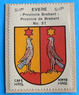 Brabant N037 Evere Timbre Vignette 1930 Café Hag Armoiries Blason écu TBE - Thee & Koffie