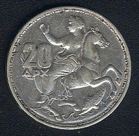 Griechenland, 20 Drachmai 1960, Silber, XF - Griechenland