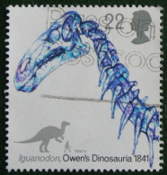 Owen's Dinosauria Dinosaurs Dinosaures Mi 1350 1991 Used Gebruikt Oblitere ENGLAND GRANDE-BRETAGNE GB GREAT BRITAIN - Usados