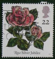 Roses Rose Flower Fleur (Mi 1345) 1991 Used Gebruikt Oblitere ENGLAND GRANDE-BRETAGNE GB GREAT BRITAIN - Usados