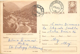 Postal Stationery Postcard Romania Slanic Moldova - Rumänien