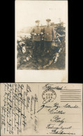 Ansichtskarte  Soldaten Barackenlager WK1 1916 Privatfoto Gel Feldpost Hannover - Weltkrieg 1914-18
