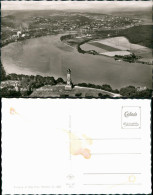 Ansichtskarte Wetter (Ruhr) Luftbild: Industrieanlage, Aussichtsturm 1964 - Wetter