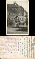 Ansichtskarte Gera Simsonbrunnen, Reformhaus 1946 - Gera