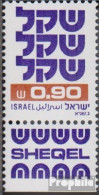 Israel 861y II Mit Tab, Phosphorstreifen Links Postfrisch 1981 Freimarken: Schekel - Unused Stamps (with Tabs)