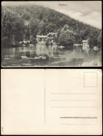 Ansichtskarte Bad Waldsee Stadtsee, Gondel Und Villa 1913 - Bad Waldsee