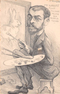 Espagne - MADRID - Frédéric Humbert  Artiste-Peintre Au Travail - Illustrateur Orens 1902, Satirique, Politique, Justice - Madrid